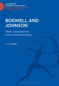 Titelbild: Boswell and Johnson 1st edition 9781472514509