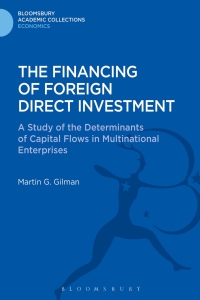Omslagafbeelding: The Financing of Foreign Direct Investment 1st edition 9781472509369