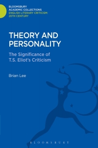 Imagen de portada: Theory and Personality 1st edition 9781472513700