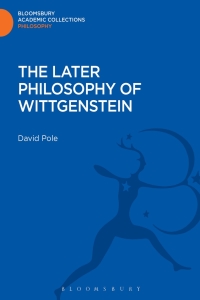 Imagen de portada: The Later Philosophy of Wittgenstein 1st edition 9781472506504