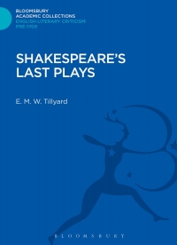 Cover image: Shakespeare's Last Plays 1st edition 9781472510402