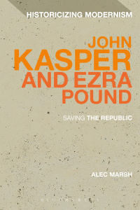 Imagen de portada: John Kasper and Ezra Pound 1st edition 9781472508867