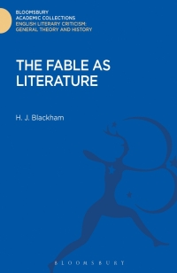 Immagine di copertina: The Fable as Literature 1st edition 9781472509192