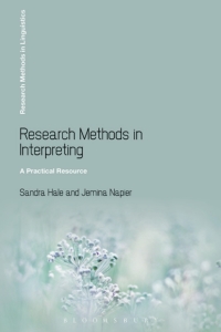 Cover image: Research Methods in Interpreting 1st edition 9781441168511