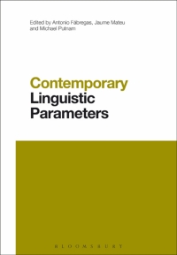 Imagen de portada: Contemporary Linguistic Parameters 1st edition 9781350097049