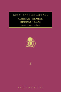 Cover image: Garrick, Kemble, Siddons, Kean 1st edition 9780826471529