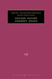 Immagine di copertina: Gielgud, Olivier, Ashcroft, Dench 1st edition 9781474253390