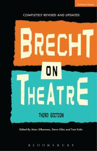 Cover image: Brecht On Theatre 1st edition 9781408145456