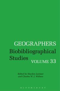 صورة الغلاف: Geographers 1st edition 9781472566614