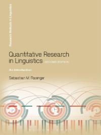 Imagen de portada: Quantitative Research in Linguistics 1st edition 9781441117229