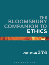 Imagen de portada: The Bloomsbury Companion to Ethics 1st edition 9781472567796