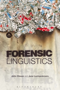 Omslagafbeelding: Forensic Linguistics 1st edition 9781441170767