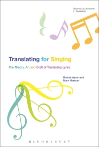 Imagen de portada: Translating For Singing 1st edition 9781472571885
