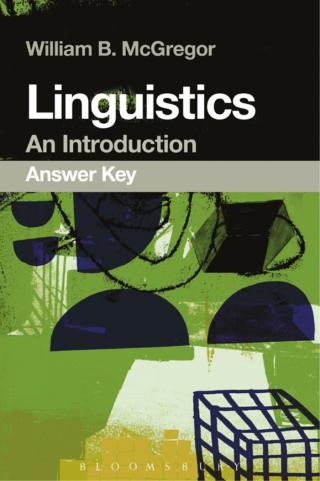 Cover image: Linguistics: An Introduction Answer Key 1st edition 9781472577665