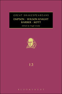 Cover image: Empson, Wilson Knight, Barber, Kott 1st edition 9780826446459