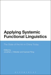 Cover image: Applying Systemic Functional Linguistics 1st edition 9781472583345