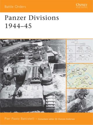 Cover image: Panzer Divisions 1944–45 1st edition 9781846034060