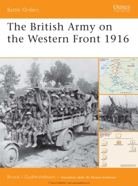 Cover image: The British Army on the Western Front 1916 1st edition 9781846031113