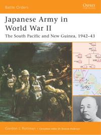 Titelbild: Japanese Army in World War II 1st edition 9781841768700