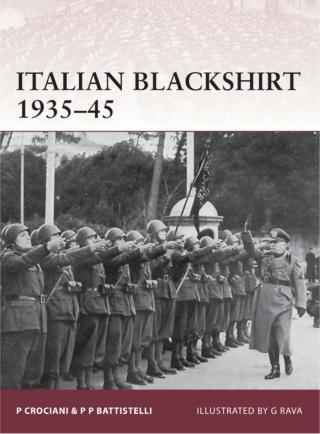 Cover image: Italian Blackshirt 1935–45 1st edition 9781846035050