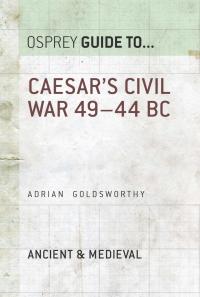 Imagen de portada: Caesar's Civil War 1st edition