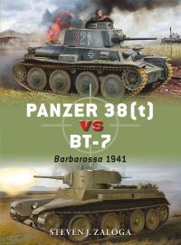 Cover image: Panzer 38(t) vs BT-7 1st edition 9781472817136