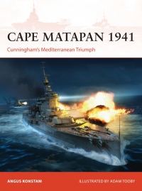 Omslagafbeelding: Cape Matapan 1941 1st edition