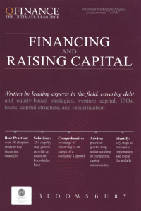 Cover image: Financing and Raising Capital 1st edition 9781849300193