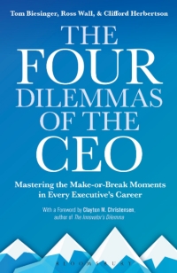 Cover image: The Four Dilemmas of the CEO 1st edition 9781472993441