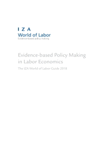 Imagen de portada: Evidence-based Policy Making in Labor Economics 1st edition 9781472963963