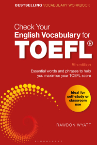 Imagen de portada: Check Your English Vocabulary for TOEFL 5th edition 9781472966100