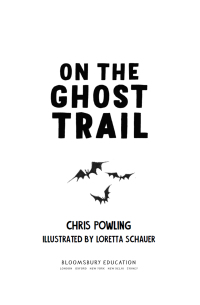 Imagen de portada: On the Ghost Trail: A Bloomsbury Reader 1st edition 9781472967350