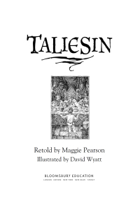 Cover image: Taliesin: A Bloomsbury Reader 1st edition 9781472967664