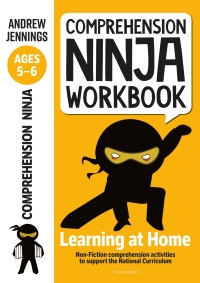 Omslagafbeelding: Comprehension Ninja Workbook for Ages 5-6 1st edition 9781472984999