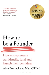 Imagen de portada: How to Be a Founder 1st edition 9781399411608