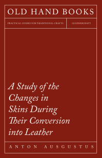 Imagen de portada: A Study of the Changes in Skins During Their Conversion into Leather 9781473330313