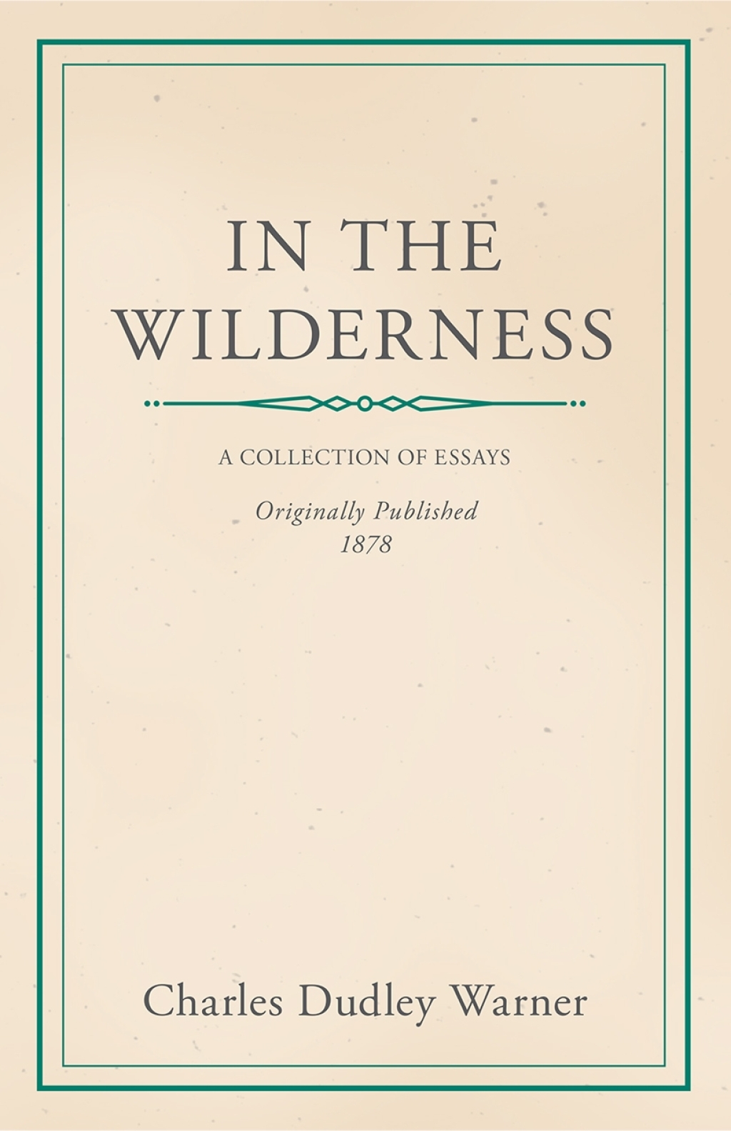 In the Wilderness (eBook)