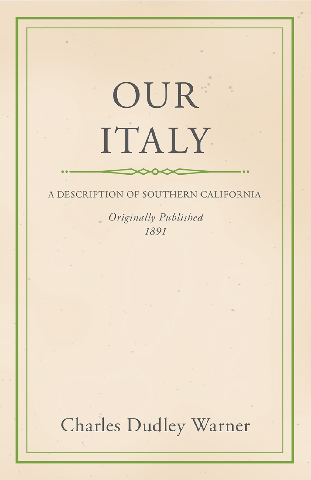 Our Italy