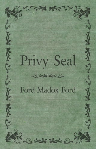Imagen de portada: Privy Seal 9781447461258