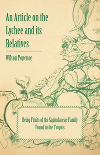 صورة الغلاف: An Article on the Lychee and its Relatives - Being Fruits of the Sapindaceae Family Found in the Tropics 9781446537237