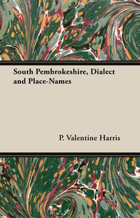 Cover image: South Pembrokeshire, Dialect and Place-Names 9781447419402
