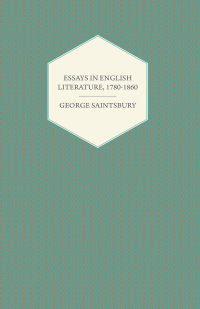 Imagen de portada: Essays in English Literature, 1780-1860 9781408672921