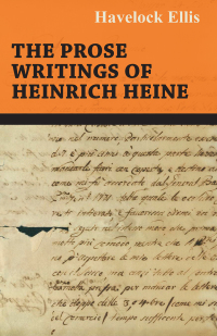 Omslagafbeelding: The Prose Writings of Heinrich Heine 9781444657166