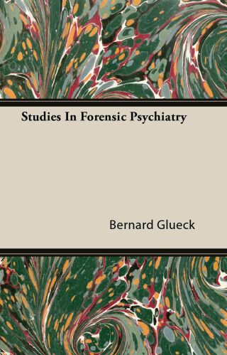 Imagen de portada: Studies In Forensic Psychiatry 9781446079393