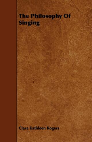 Immagine di copertina: The Philosophy Of Singing 9781443761550