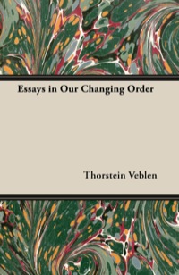 Imagen de portada: Essays in Our Changing Order 9781447472926