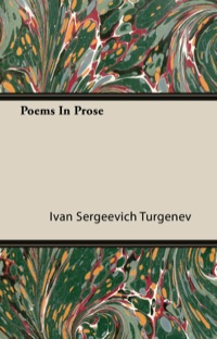 表紙画像: Poems in Prose 9781409766667