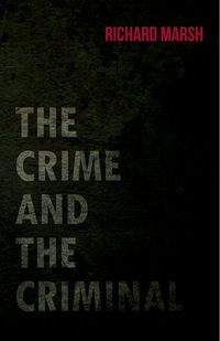 Cover image: The Crime and the Criminal 9781473323803