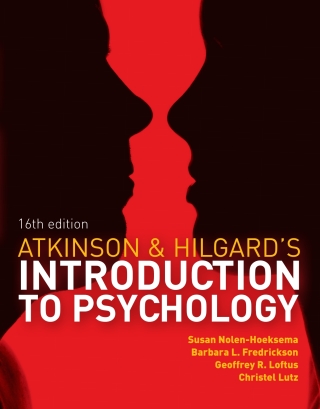Cover image: Atkinson and Hilgard's Introduction to Psychology 16th edition 9781408044100