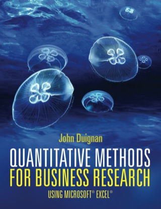 Cover image: Quantitative Methods for Business Research, 1e 1st edition 9781408064825